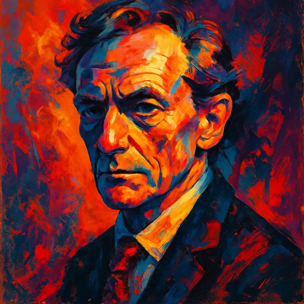 Artistic portrait of Mark Tandy