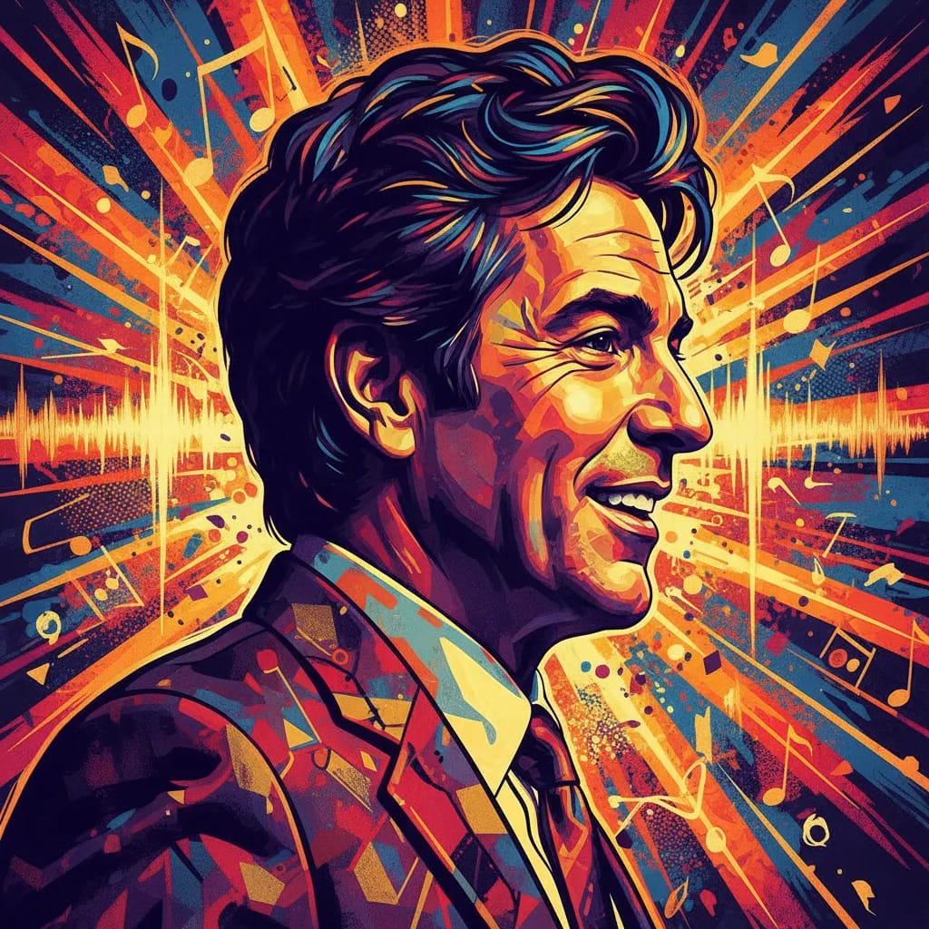 Artistic portrait of Ross Bagdasarian Jr.