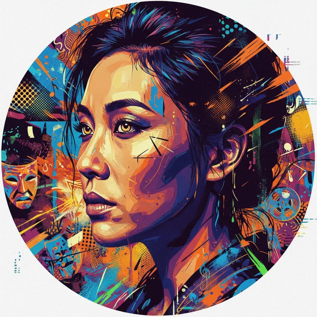 Artistic portrait of Vivian Chan