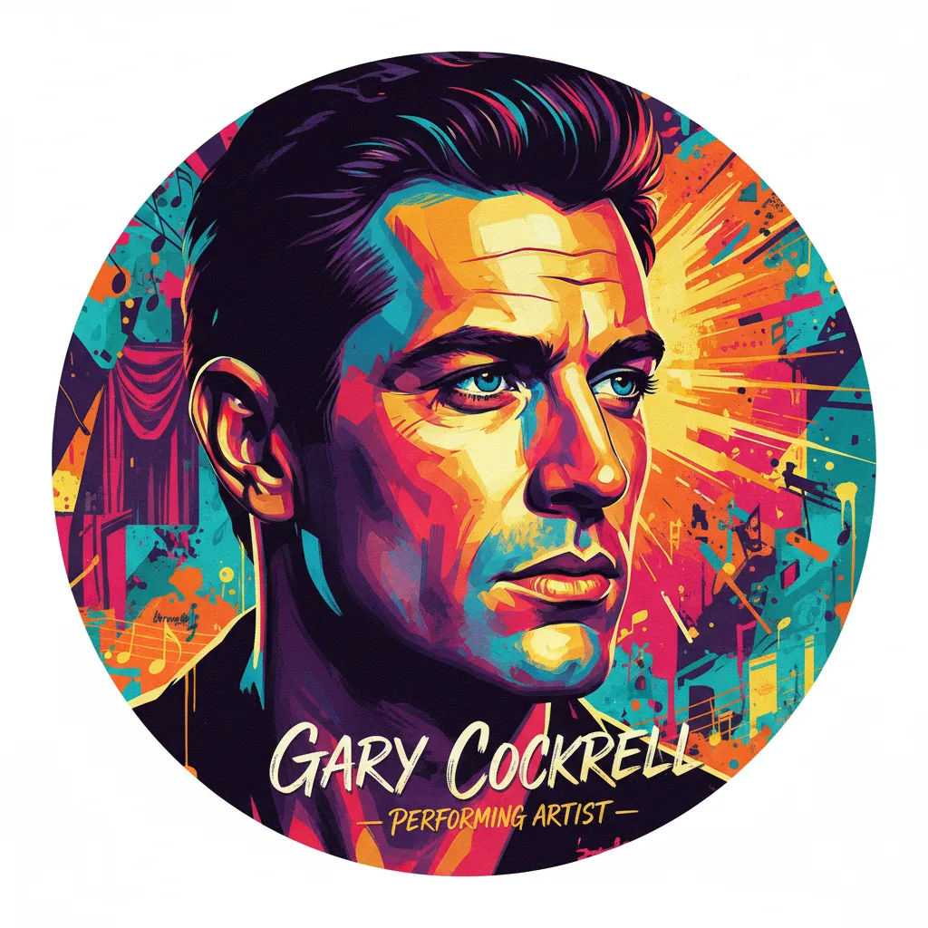 Artistic portrait of Gary Cockrell