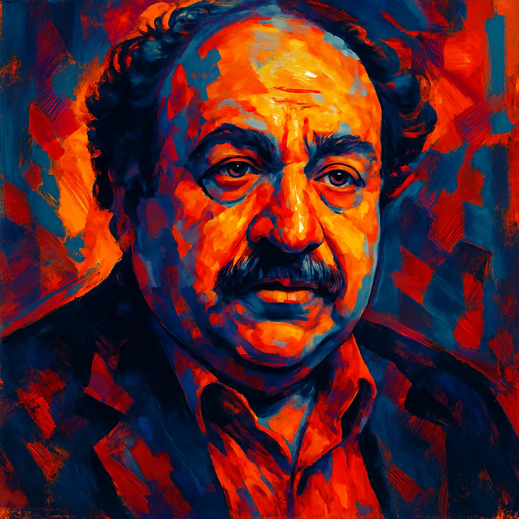 Artistic portrait of Phil Rubenstein