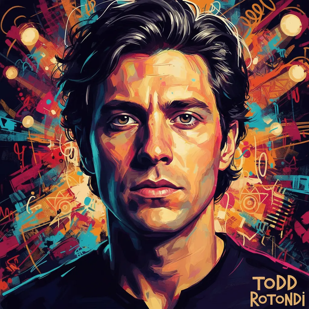 Artistic portrait of Todd Rotondi