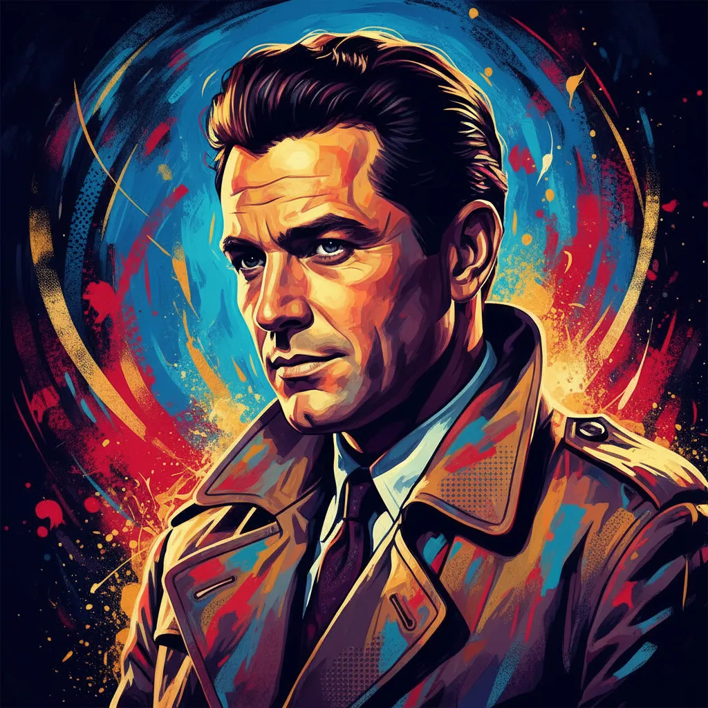 Artistic portrait of Tom Neal