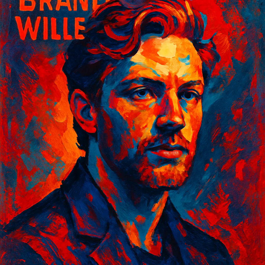 Artistic portrait of Brandt Wille