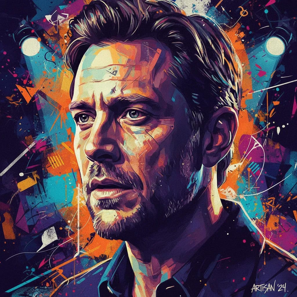 Artistic portrait of Gregory Sporleder