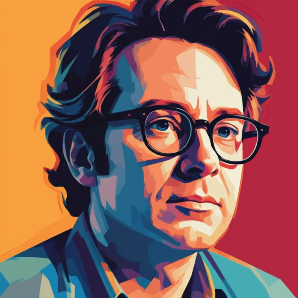 Artistic portrait of David Herman