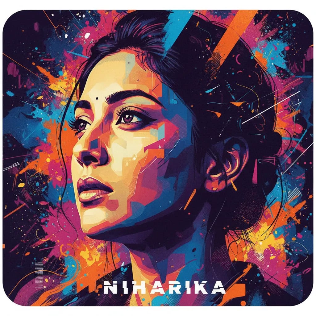 Artistic portrait of Niharika Singh