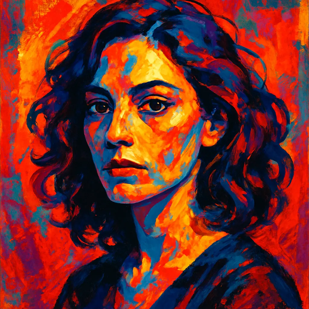 Artistic portrait of Francesca Ciardi