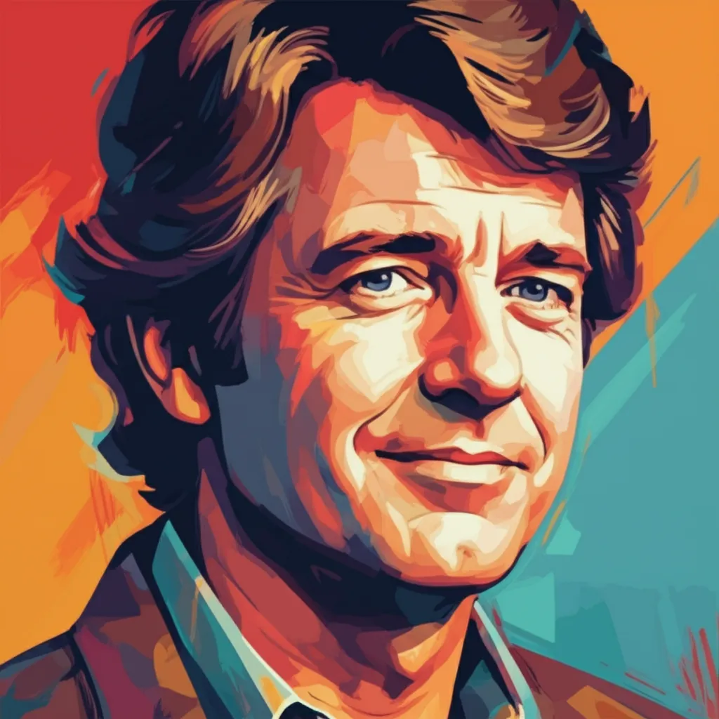 Artistic portrait of John Ritter
