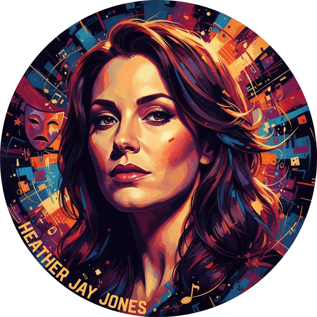 Artistic portrait of Heather-Jay Jones