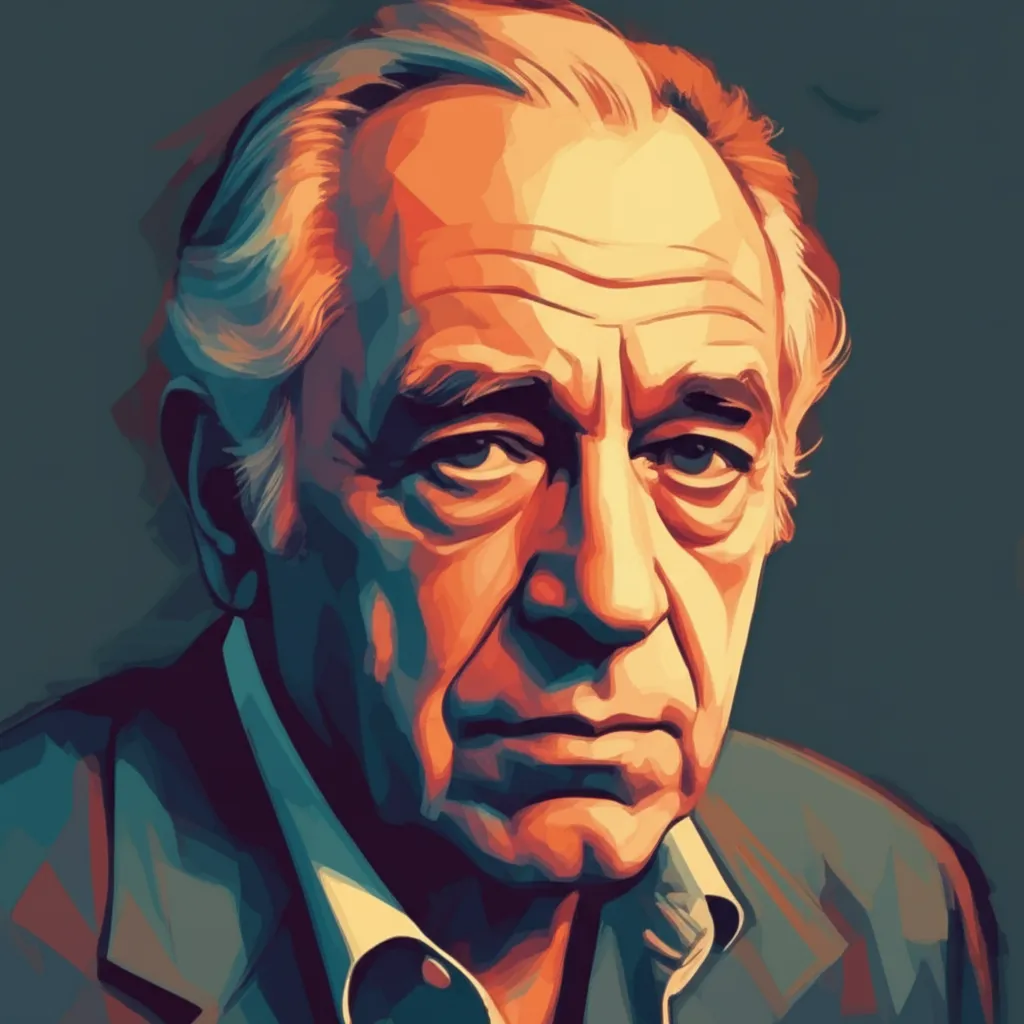 Artistic portrait of Rod Steiger