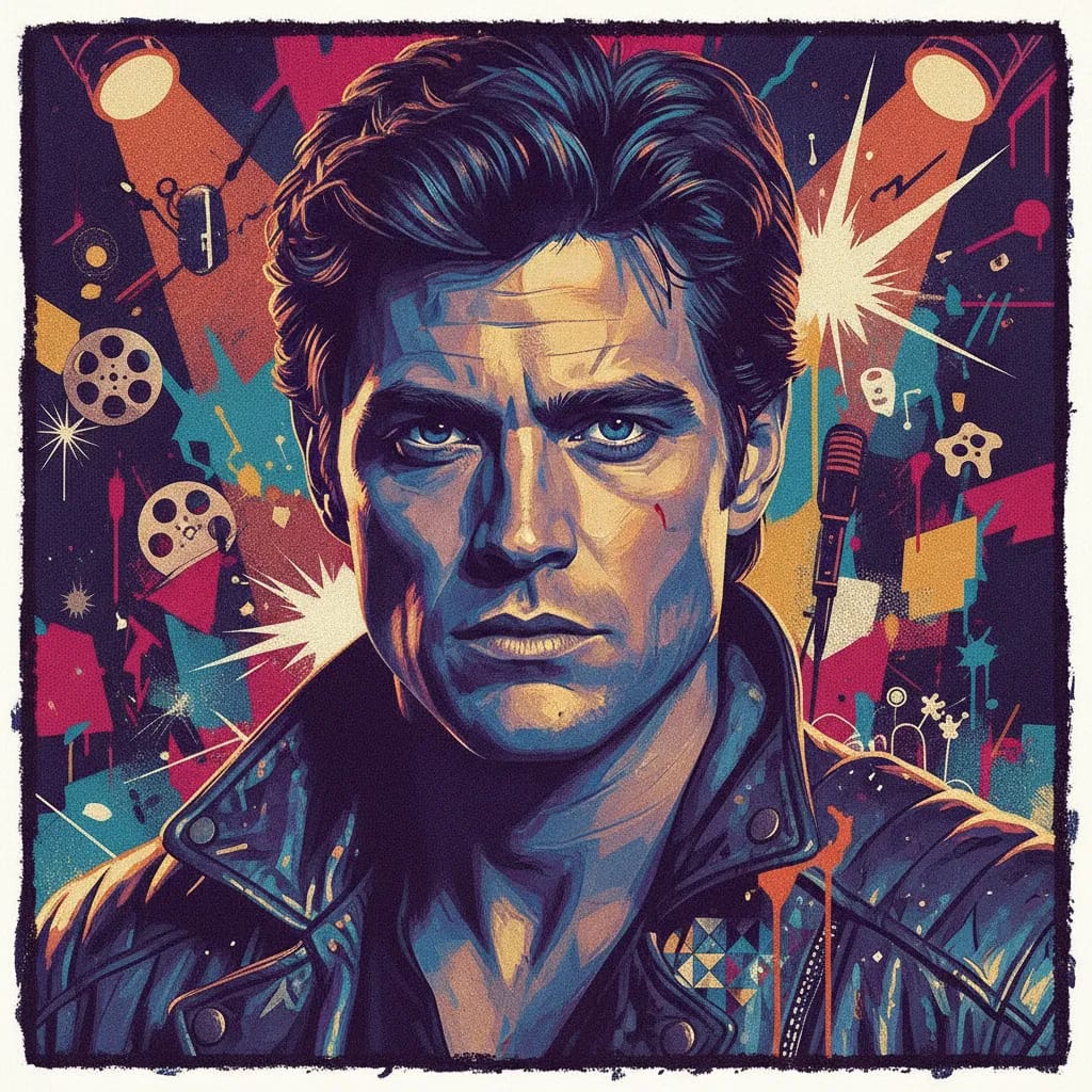 Artistic portrait of Thom Mathews