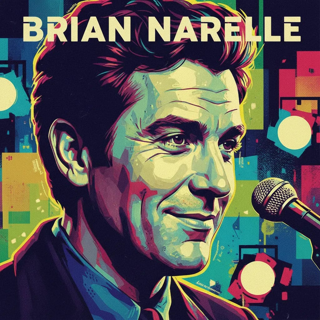 Artistic portrait of Brian Narelle