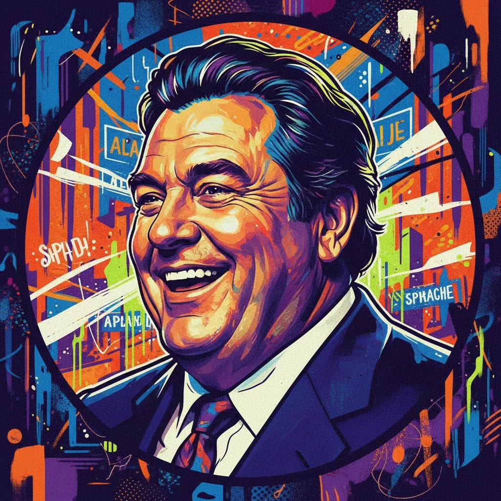 Artistic portrait of David Huddleston