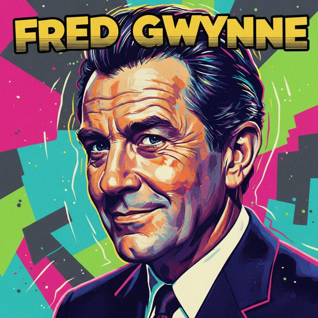 Portrait of Fred Gwynne