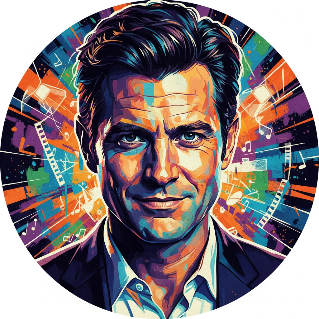 Artistic portrait of Gary Cole