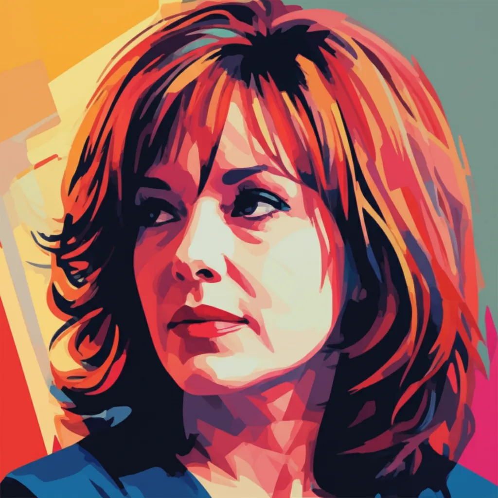 Artistic portrait of Marilyn Ghigliotti
