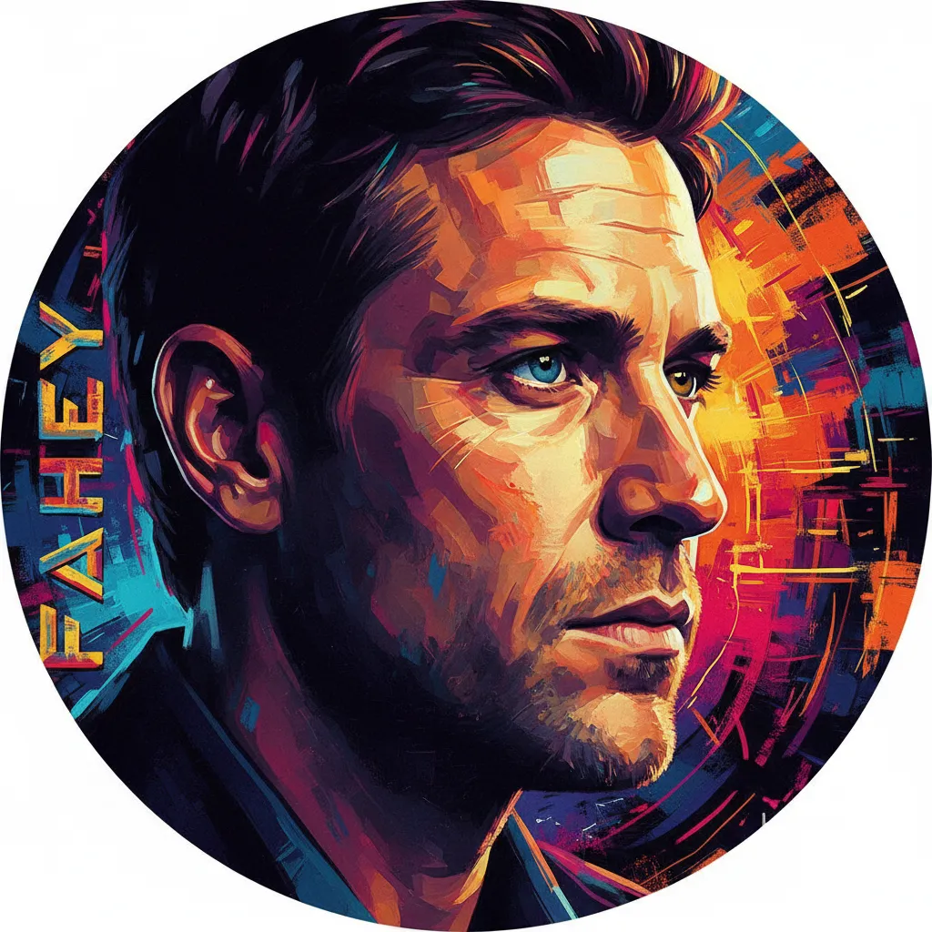 Artistic portrait of Jeff Fahey