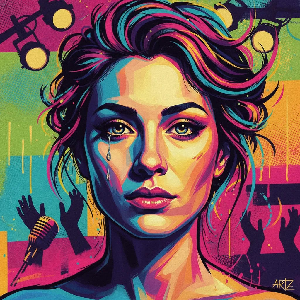 Artistic portrait of Tamara Mintz