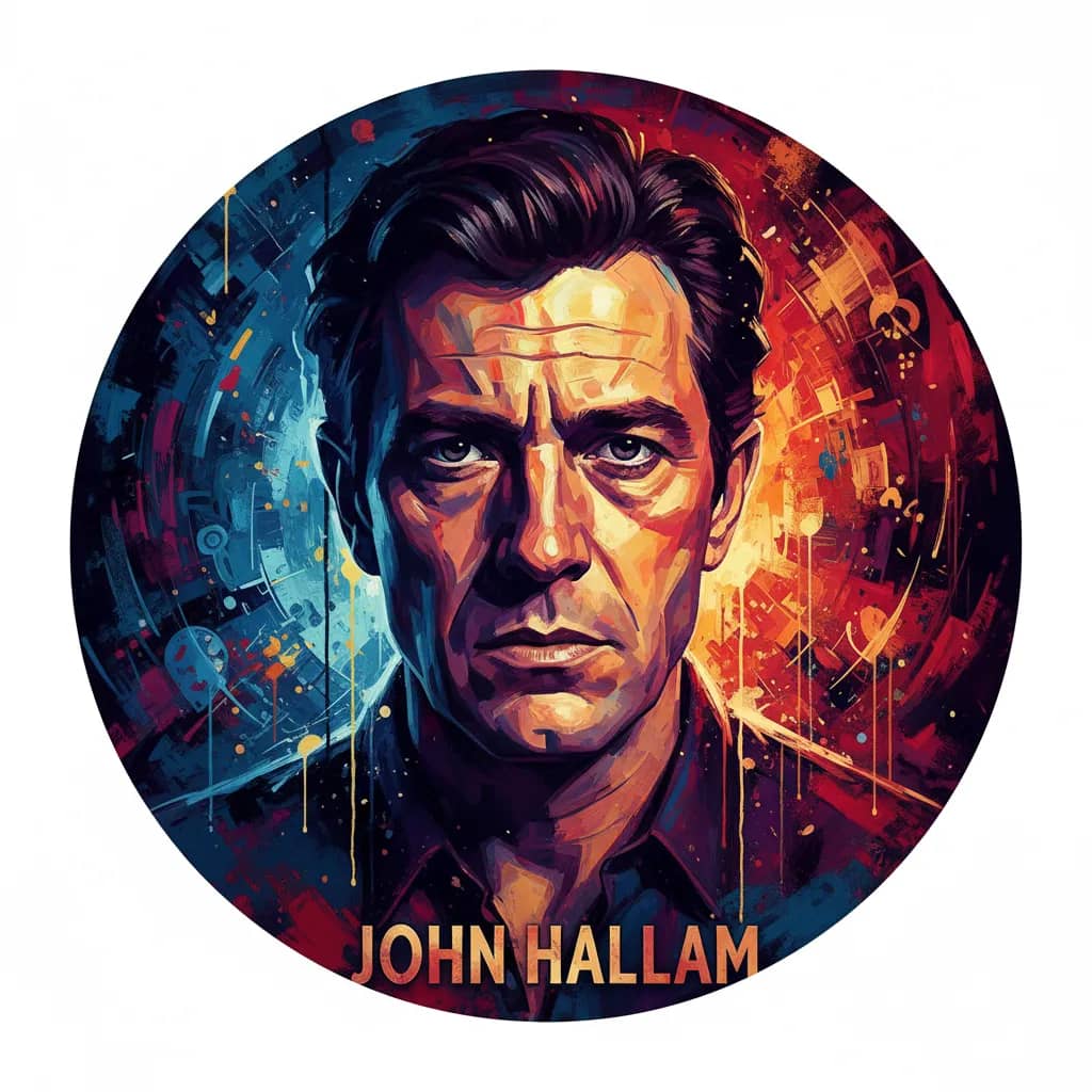 Portrait of John Hallam