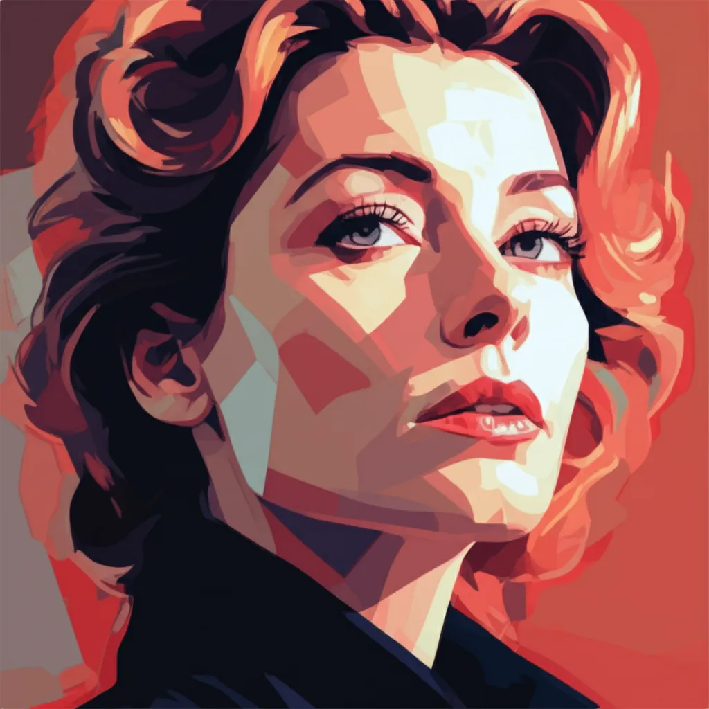 Artistic portrait of Alison Doody