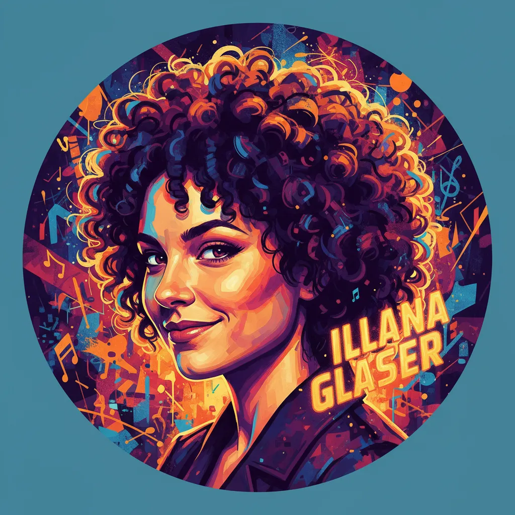 Artistic portrait of Ilana Glazer