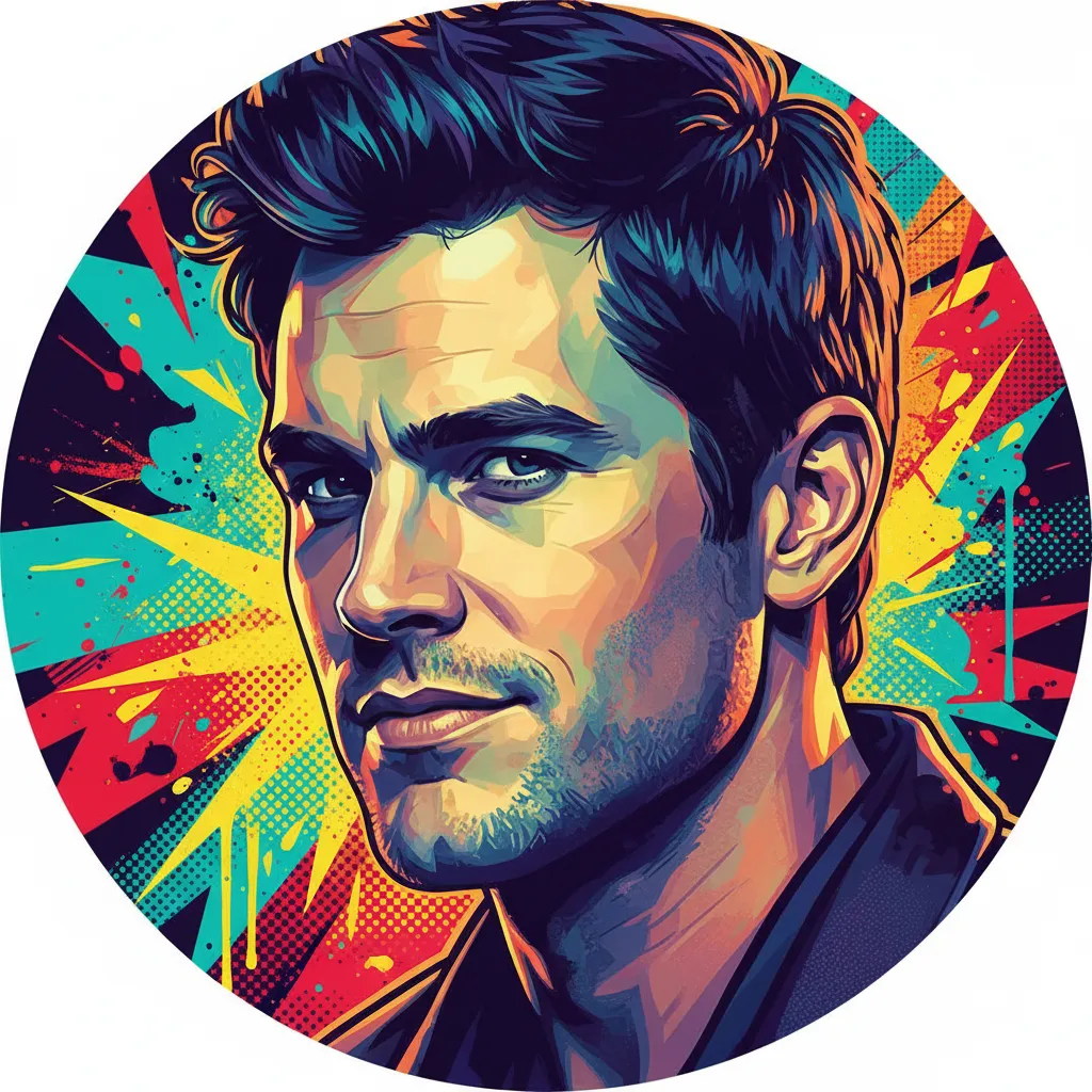 Artistic portrait of Matt Barr