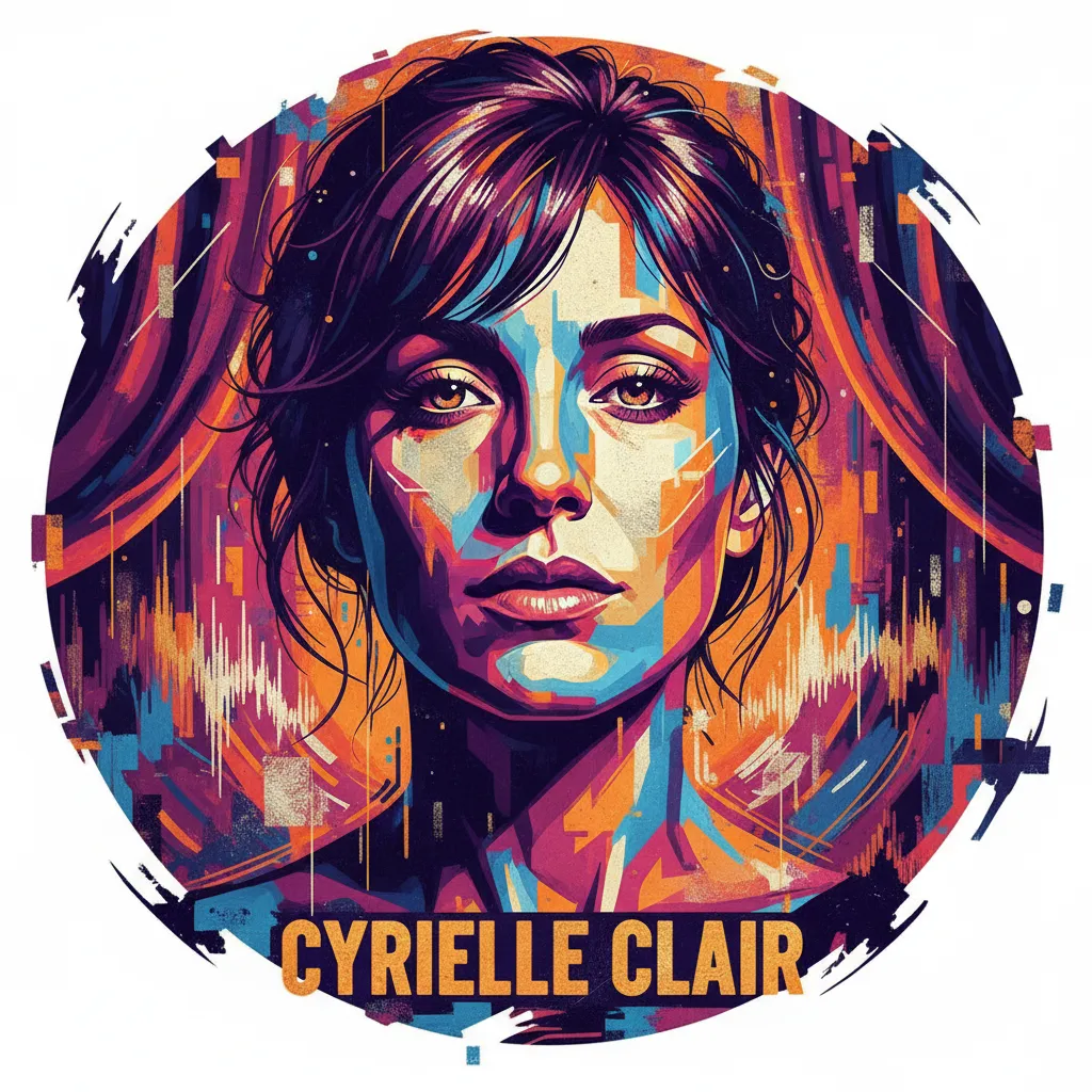 Artistic portrait of Cyrielle Clair