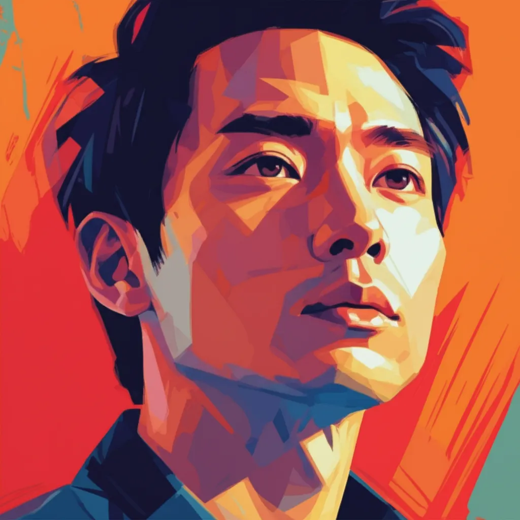 Artistic portrait of Jeffrey Ho