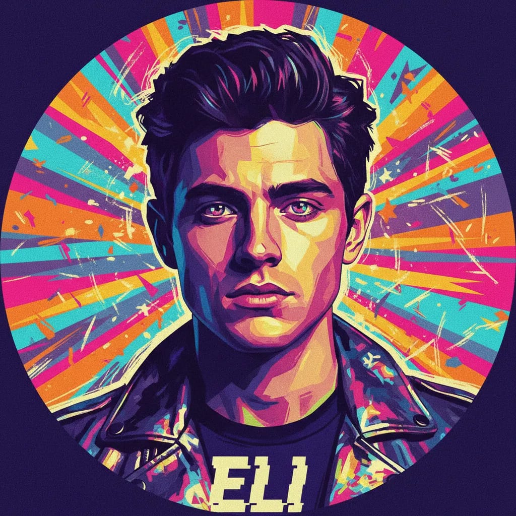 Artistic portrait of Eli Brown