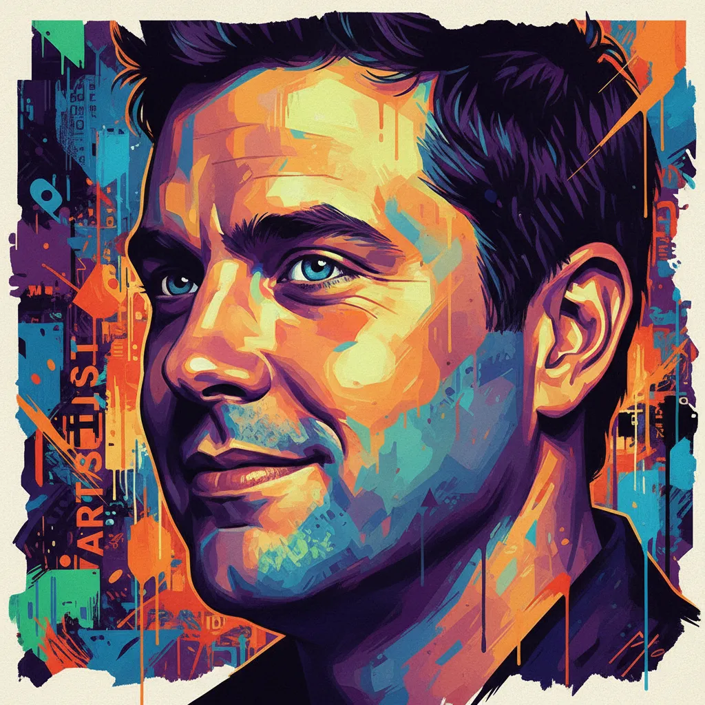 Artistic portrait of Ethan Suplee