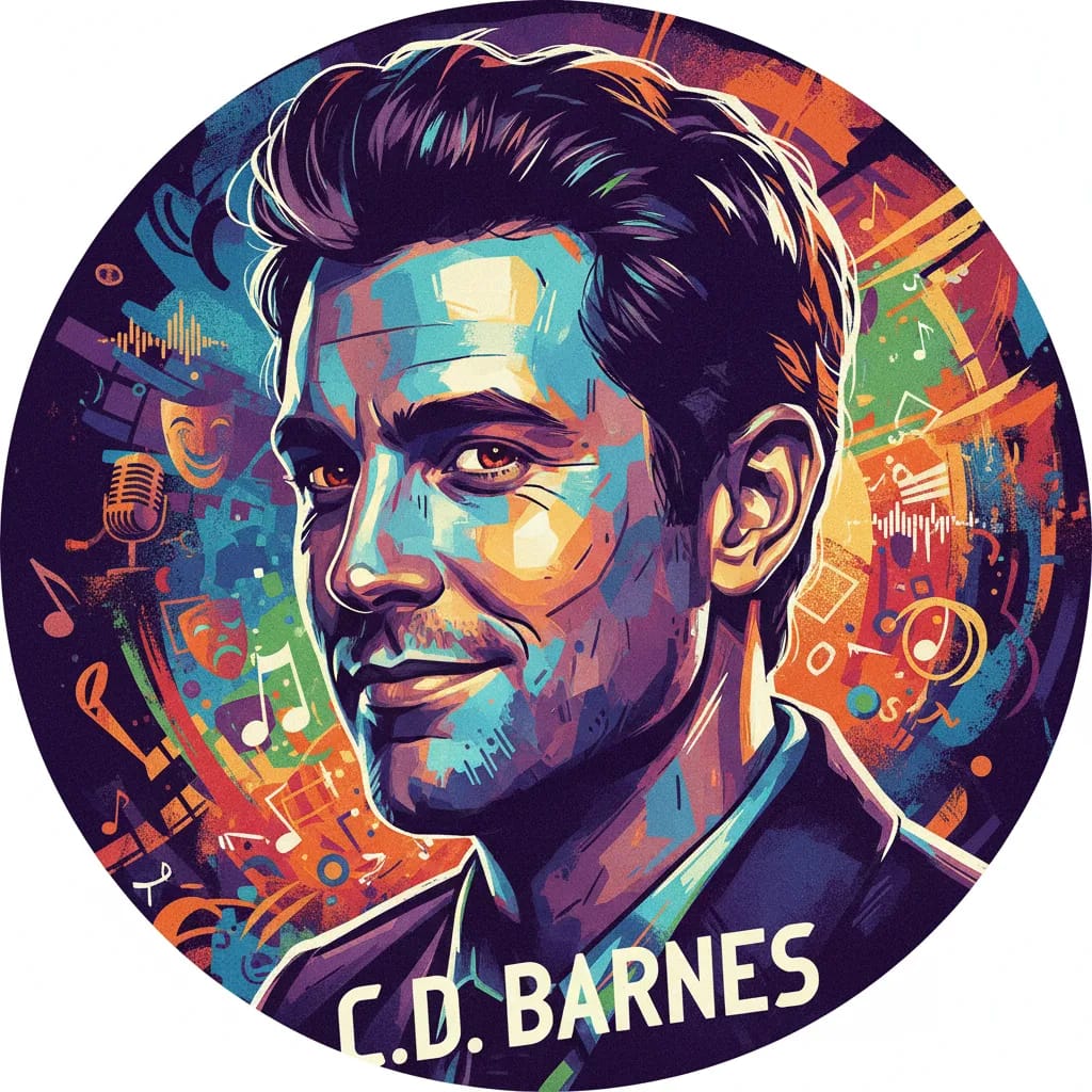Artistic portrait of Christopher Daniel Barnes