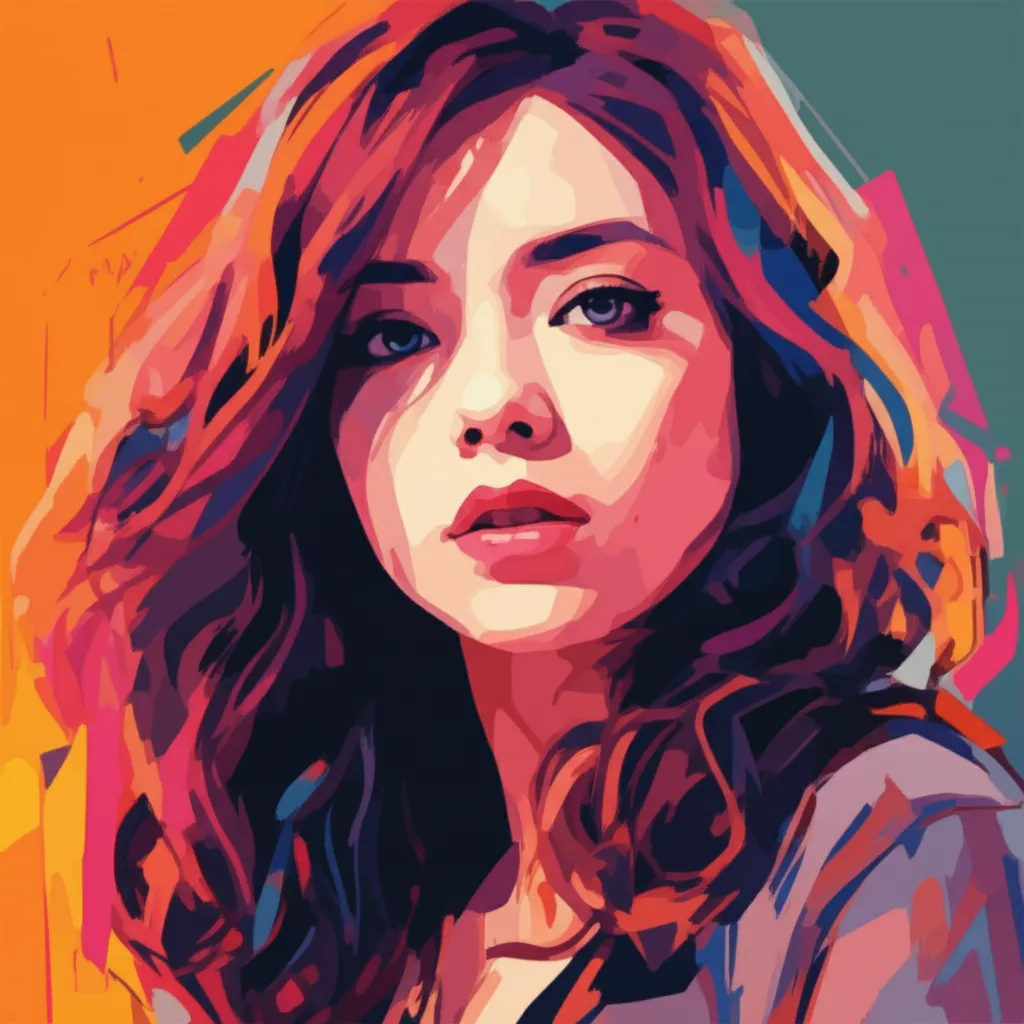 Artistic portrait of Sakura Andô