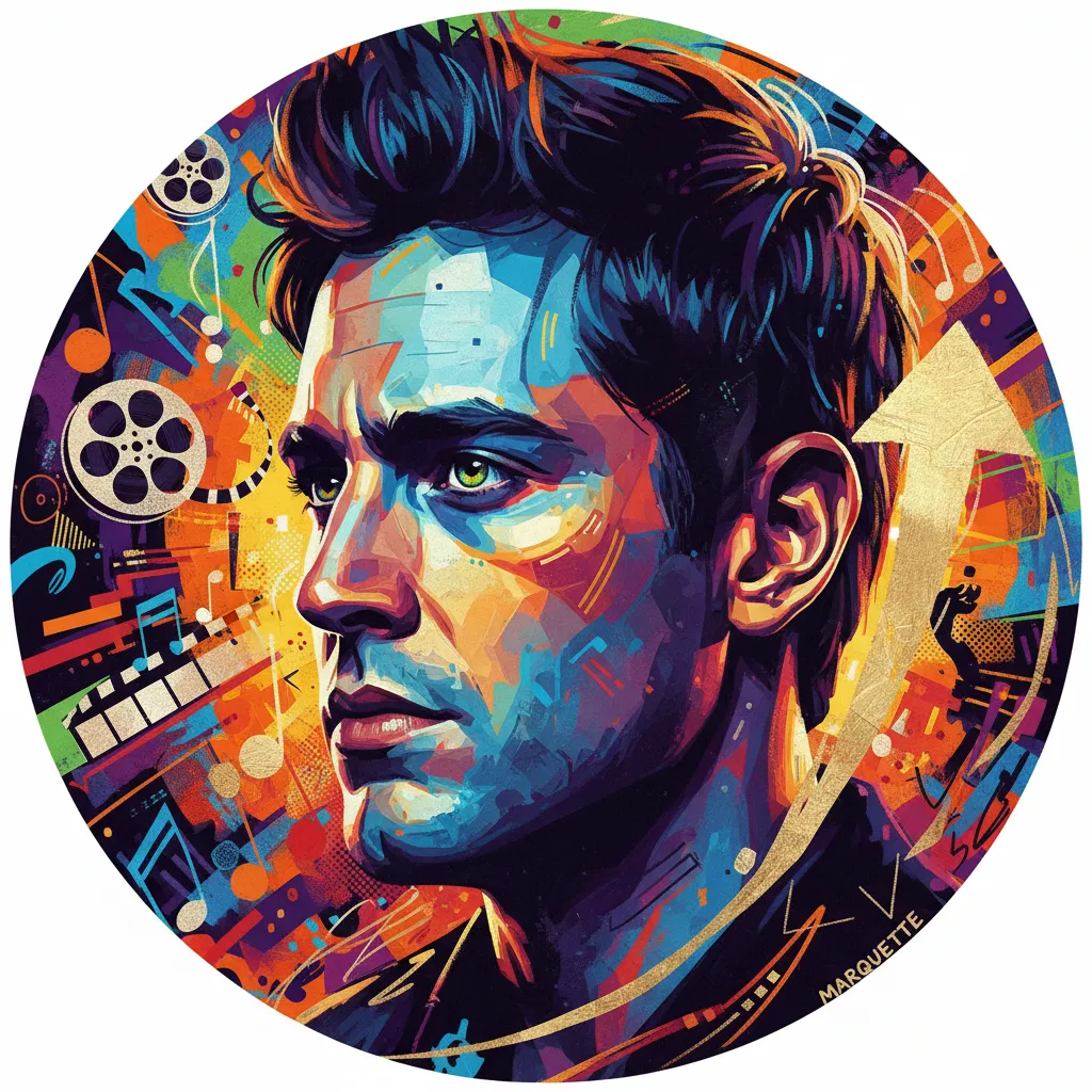 Artistic portrait of Christopher Rodriguez Marquette