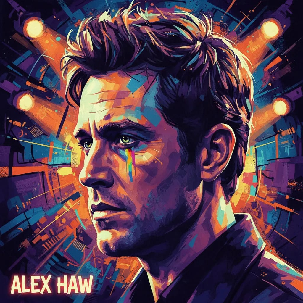 Artistic portrait of Alex Haw