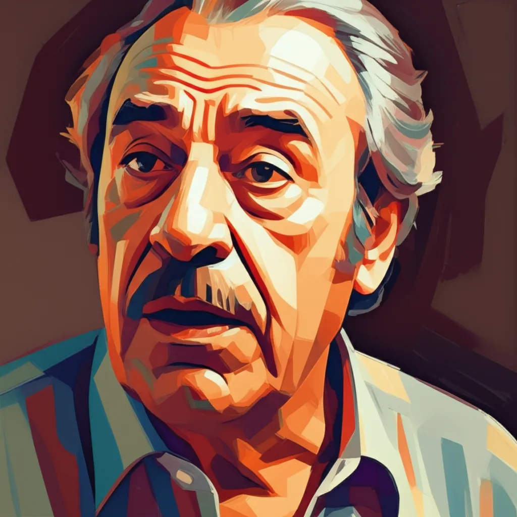 Artistic portrait of Sener Sen