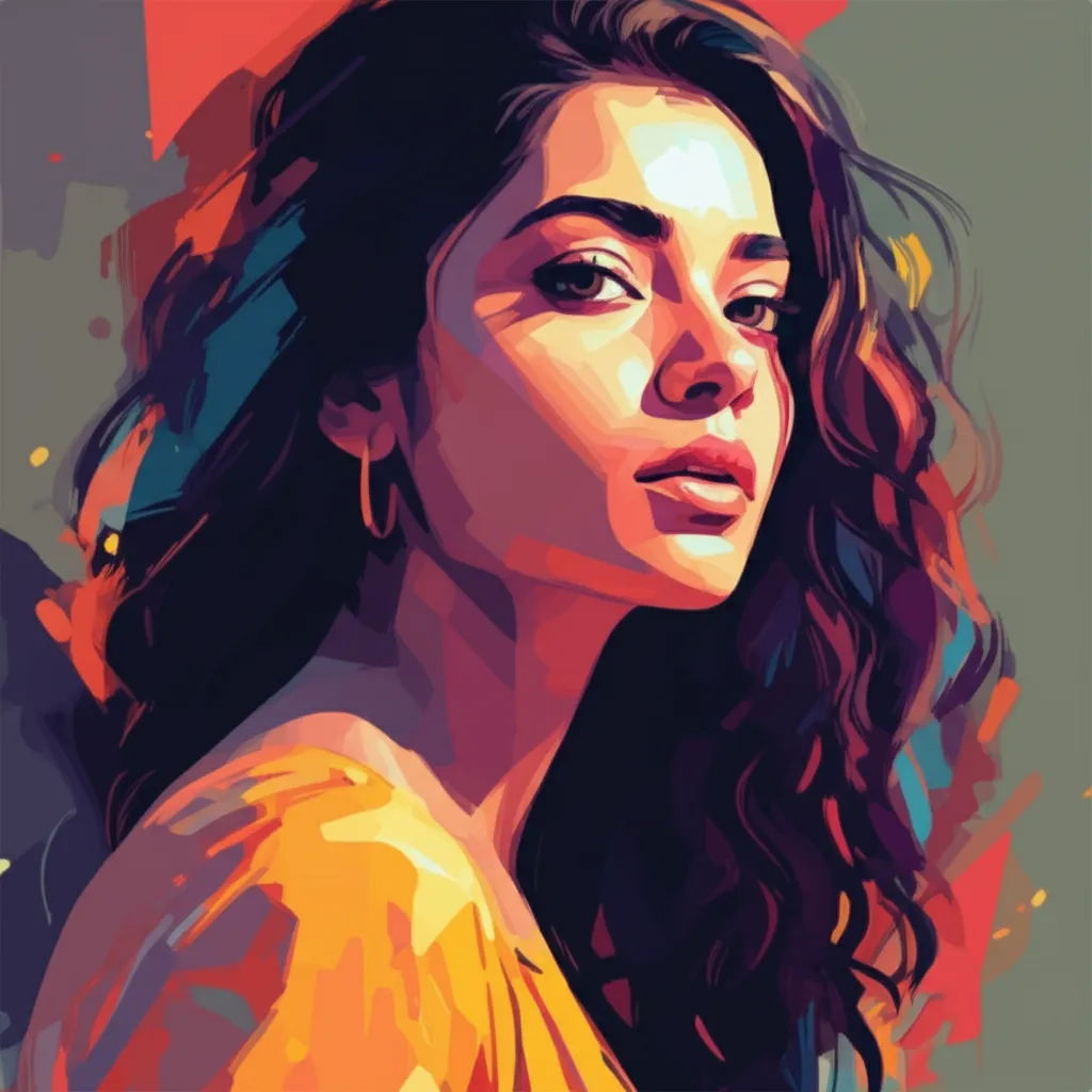 Artistic portrait of Raksha Panwar
