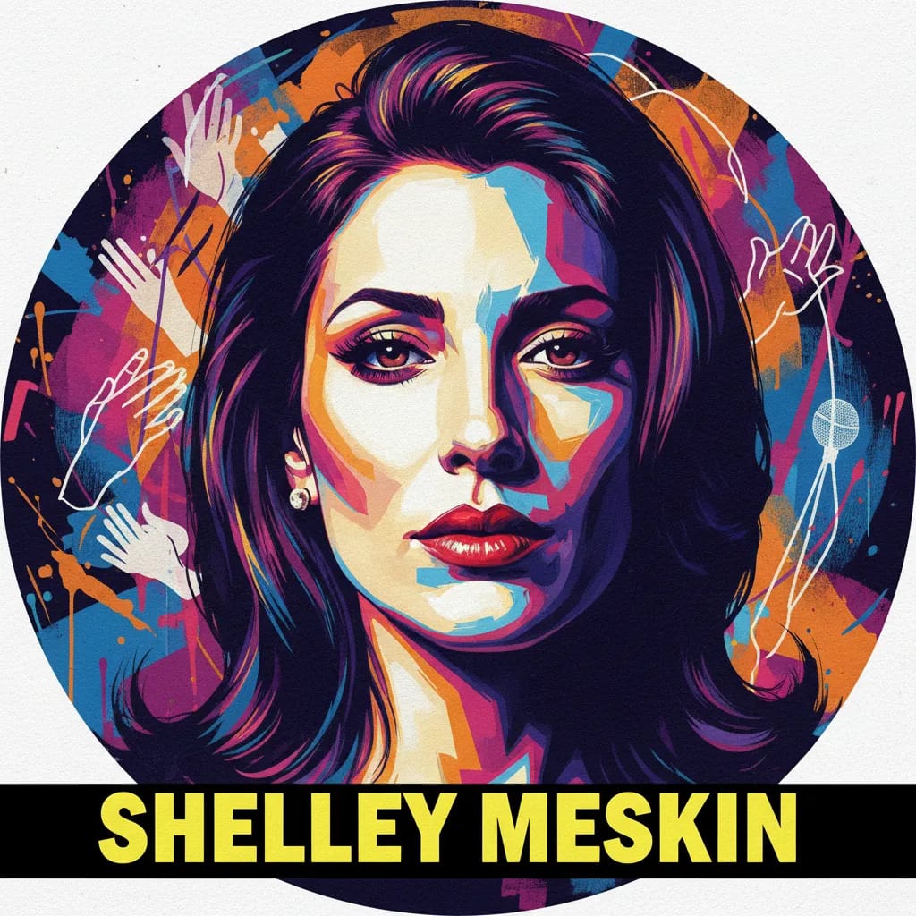 Artistic portrait of Shelley Meskin