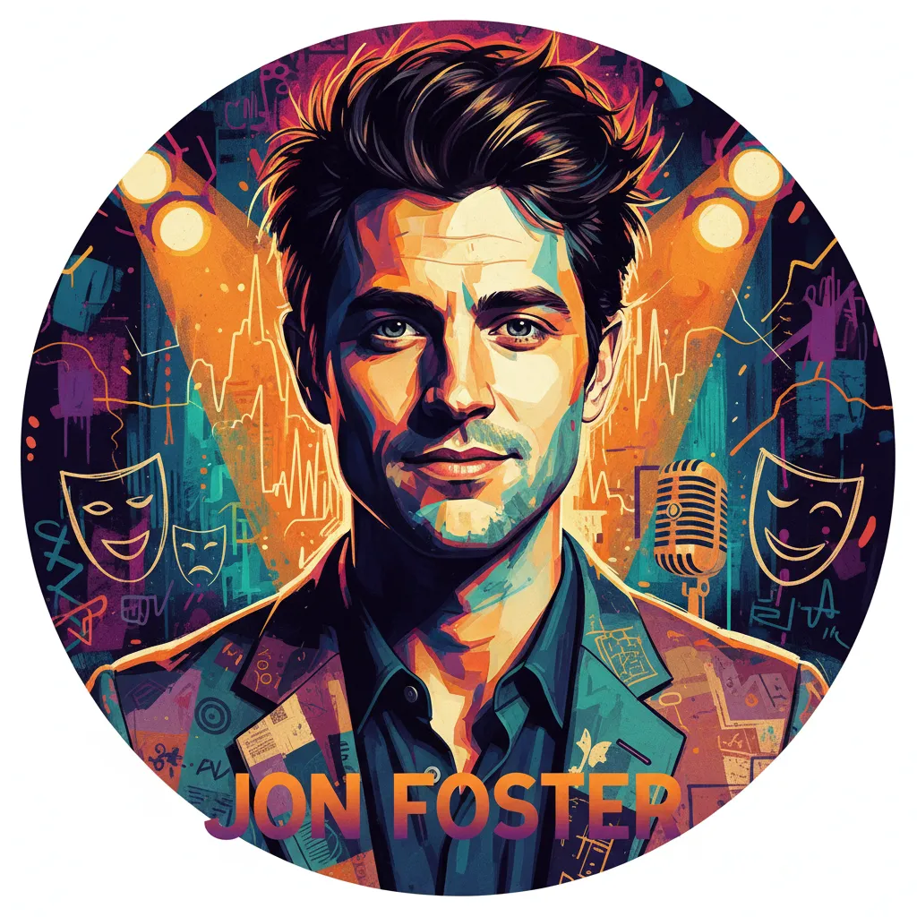 Artistic portrait of Jon Foster