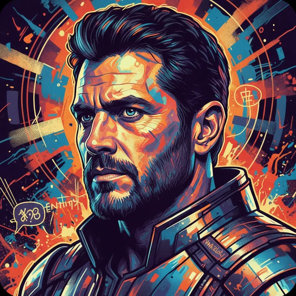 Artistic portrait of Michael Bailey Smith