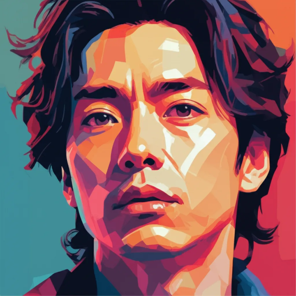Artistic portrait of Tarô Yamamoto