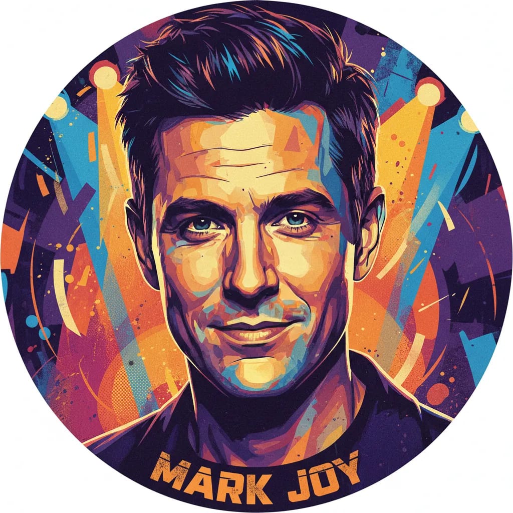 Artistic portrait of Mark Joy