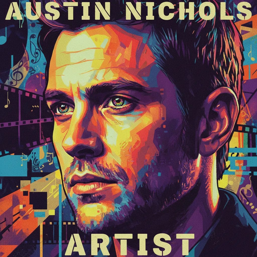 Artistic portrait of Austin Nichols