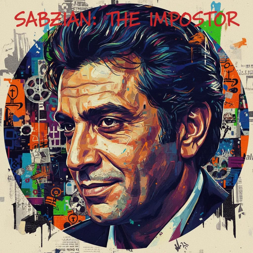 Artistic portrait of Hossain Sabzian
