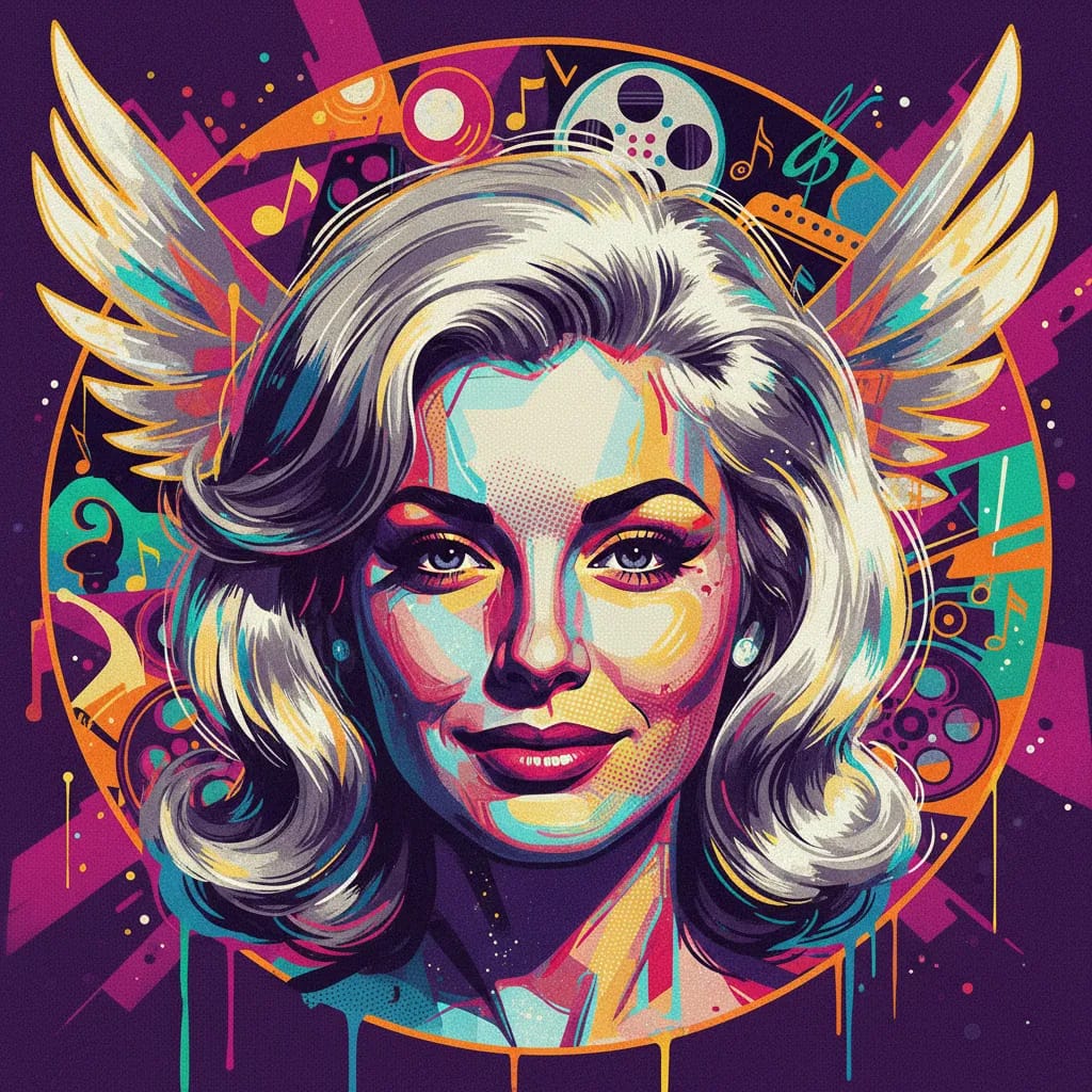 Artistic portrait of Stella Stevens