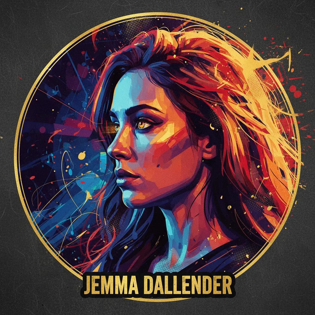 Artistic portrait of Jemma Dallender