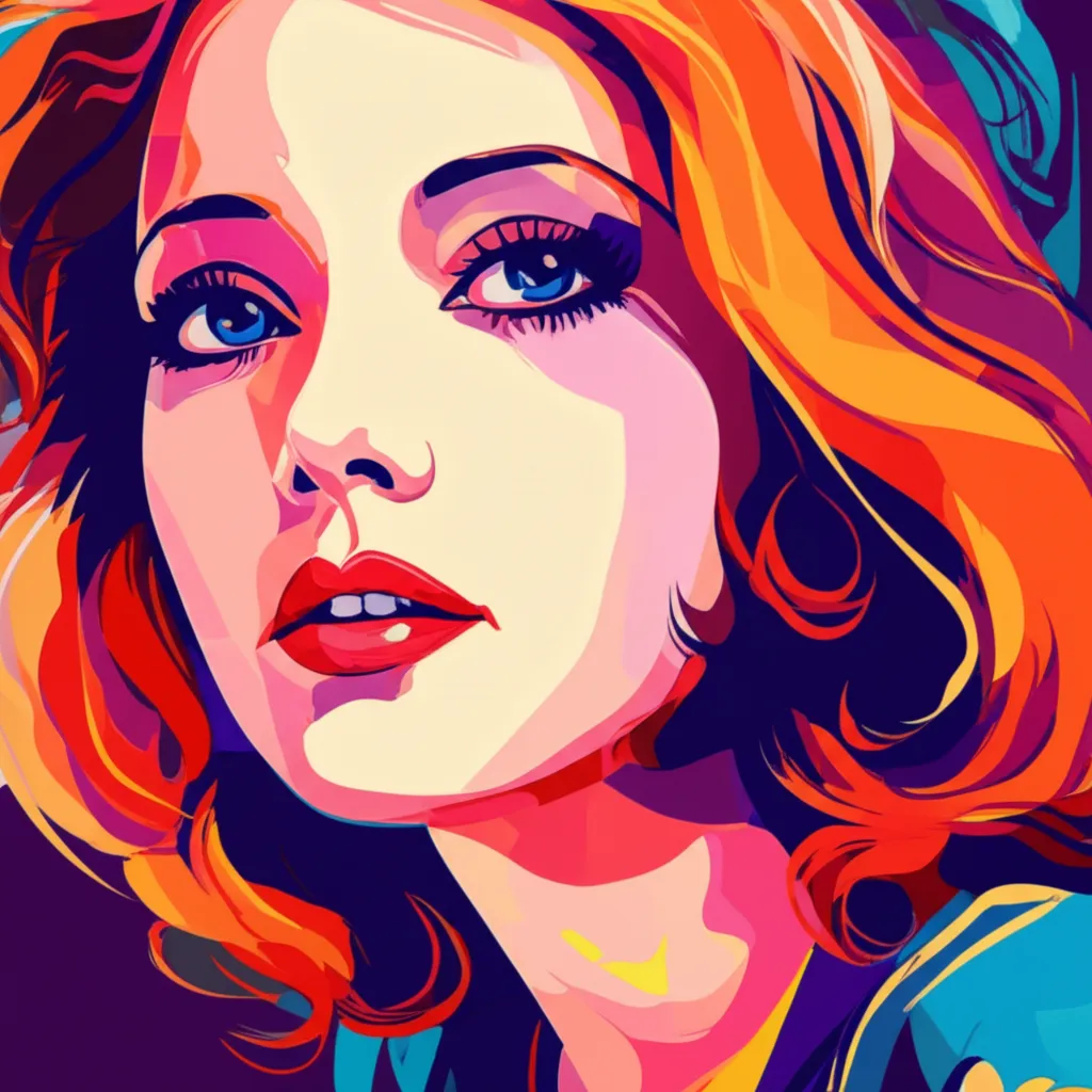 Artistic portrait of Leila Hyams