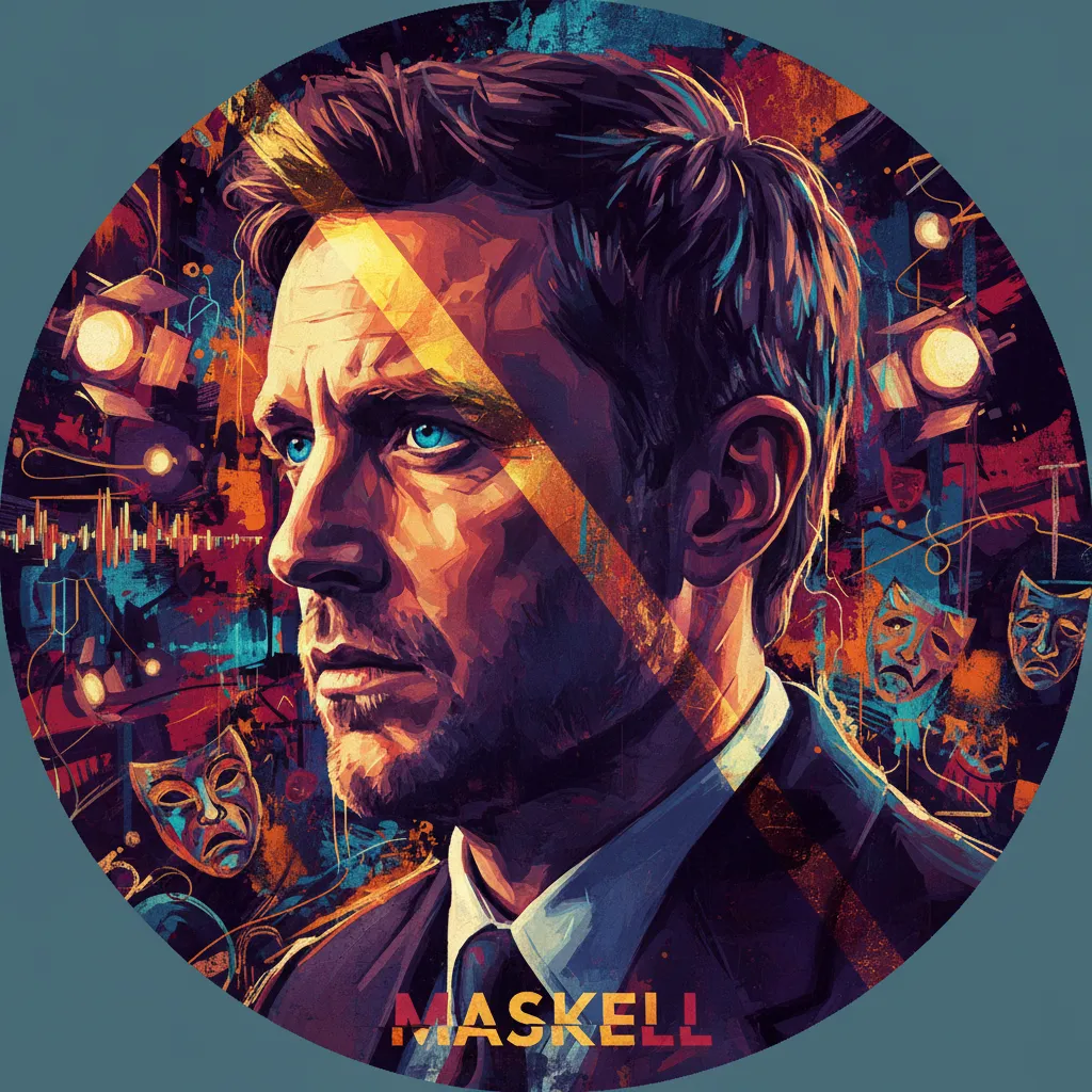 Artistic portrait of Neil Maskell