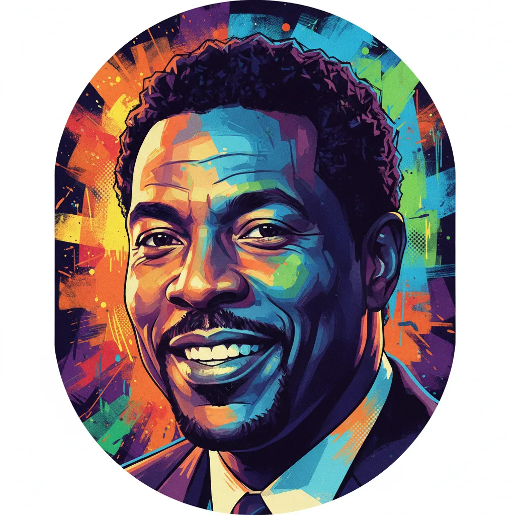 Artistic portrait of Tracy Morgan