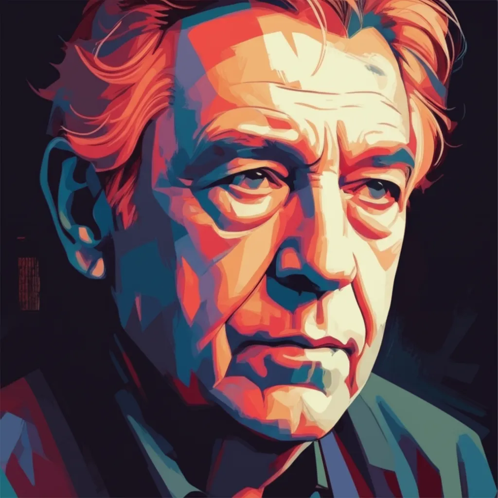 Artistic portrait of Didier Flamand
